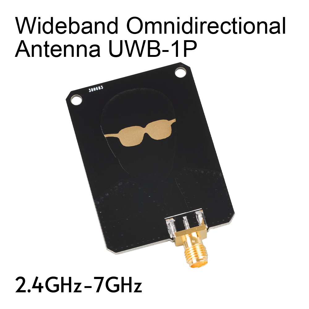 DEEPACE Wideband Omnidirectional Antenna UWB-1P 2.4GHz-7GHz