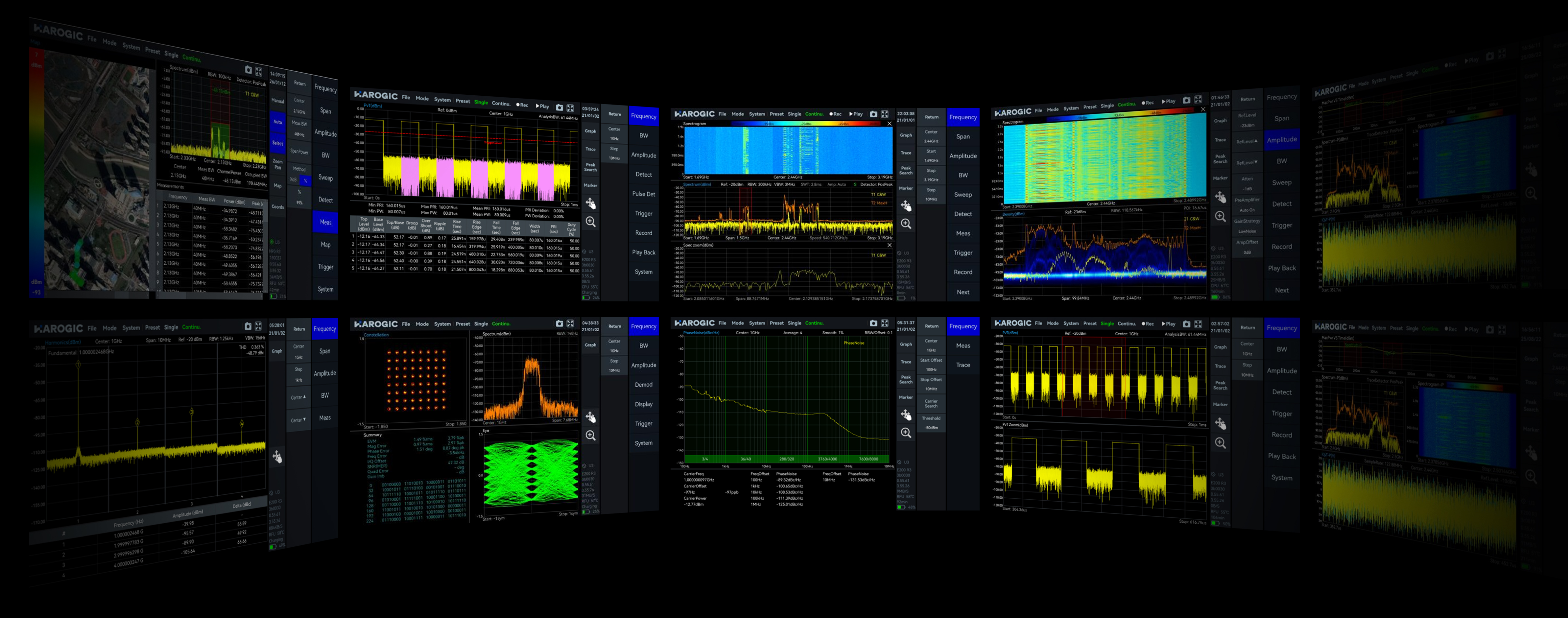 SAN-90 main operating modes overview